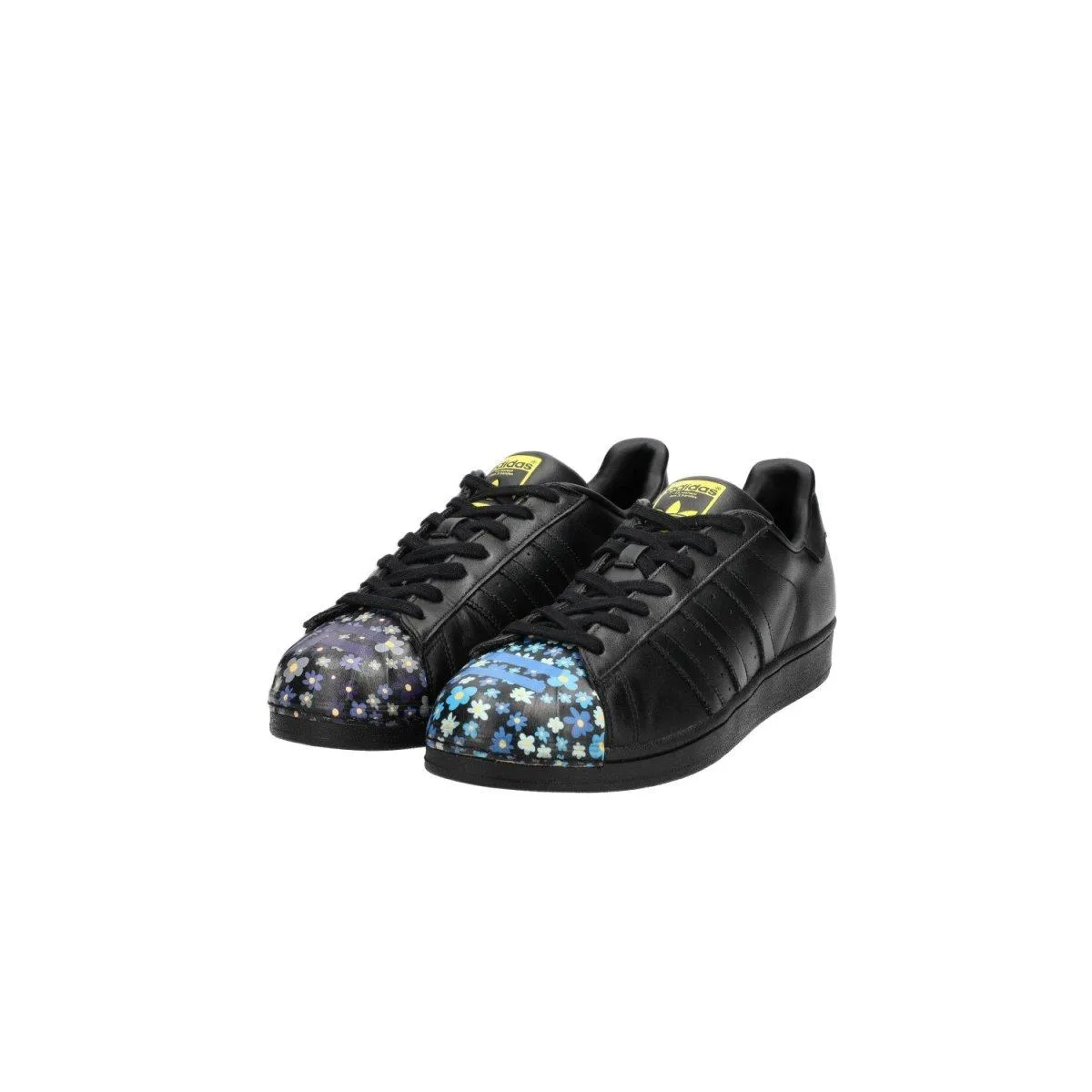 Adidas X Pharrell Williams Originals Superstar Low-Top Sneakers Leather Black Colour For Men