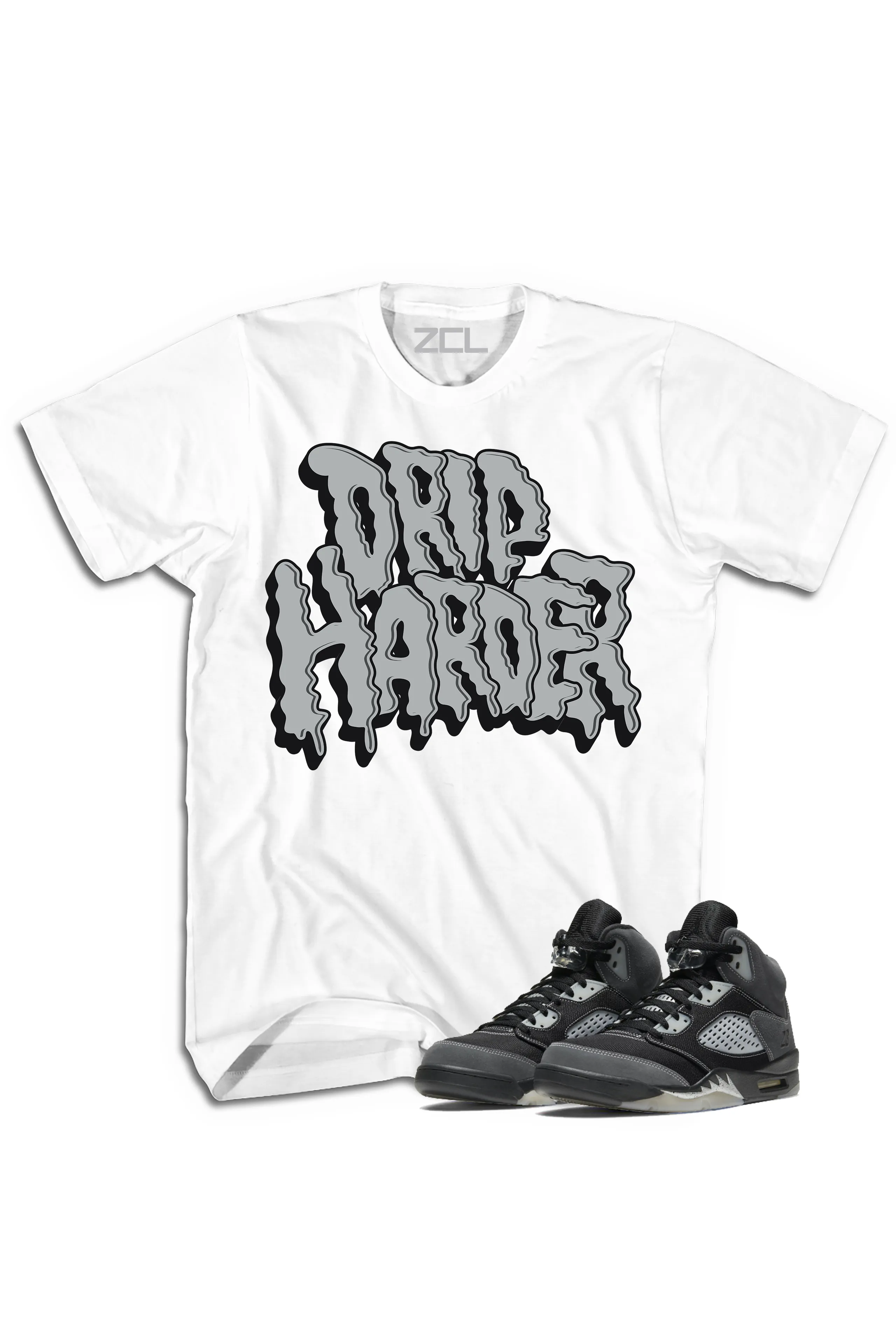 Air Jordan 5 "Drip Harder" Tee (Anthracite)