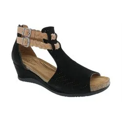 Biza Monica Black/Cognac