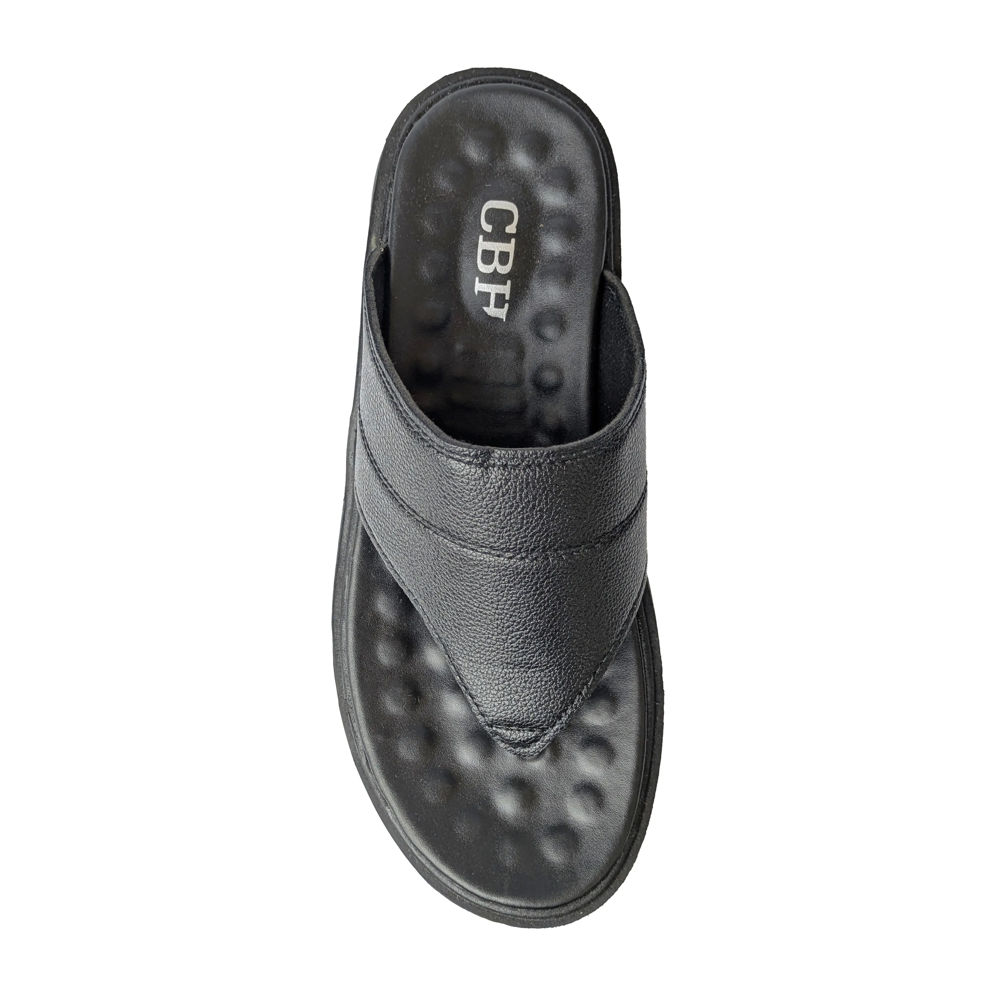 Black Casual Chappal