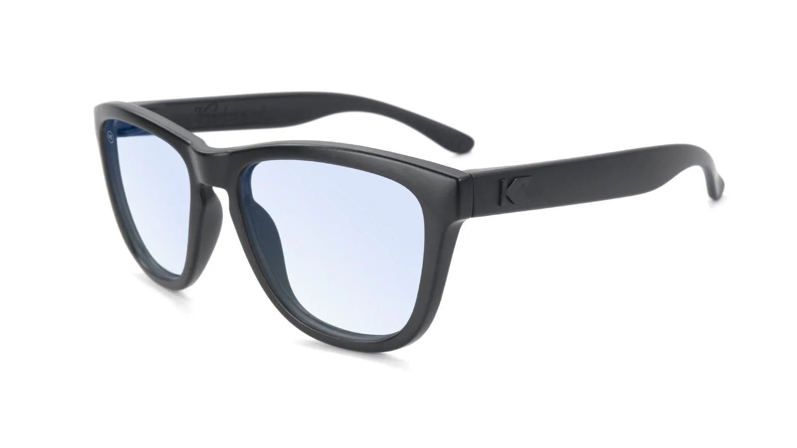 Black on Black / Blue Light Blockers Kids Premiums