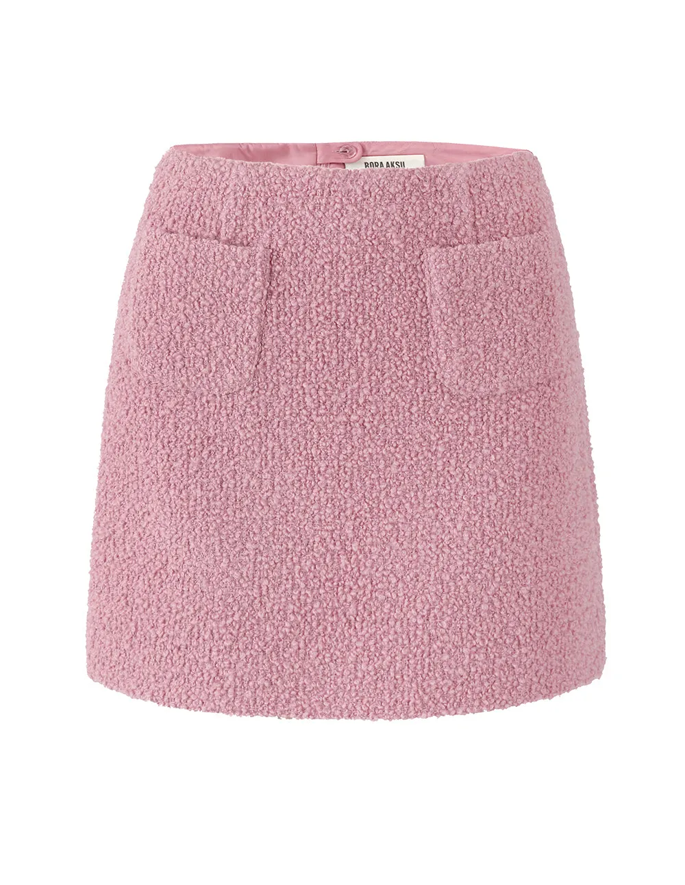 BORA AKSU PATCH POCKET A-LINE MINI SKIRT