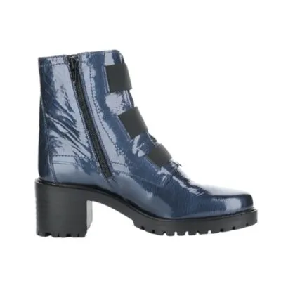 Bos. & Co. Indie Blue/Black Women's Ankle Boots