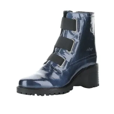 Bos. & Co. Indie Blue/Black Women's Ankle Boots