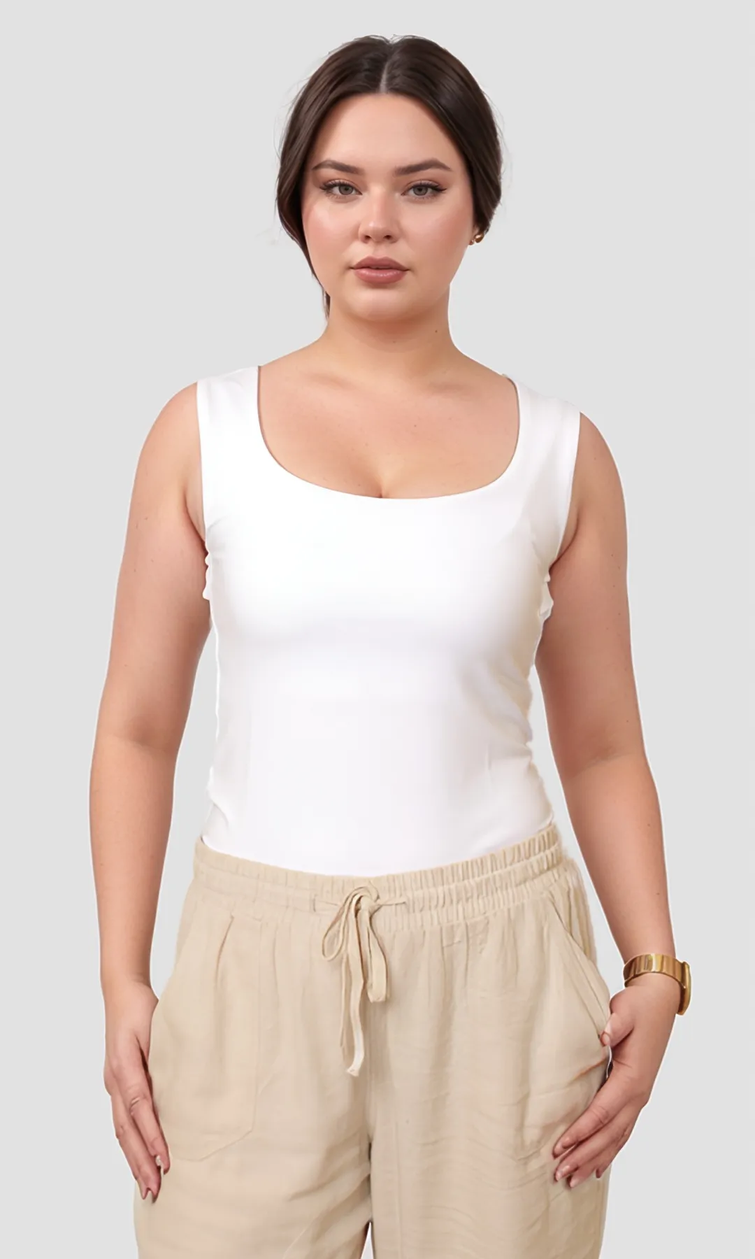 Brand Body Cut Women - White