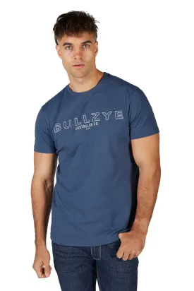 Bullzye Mens Ryan S/S Tee - Blue Steel - B4S1503380