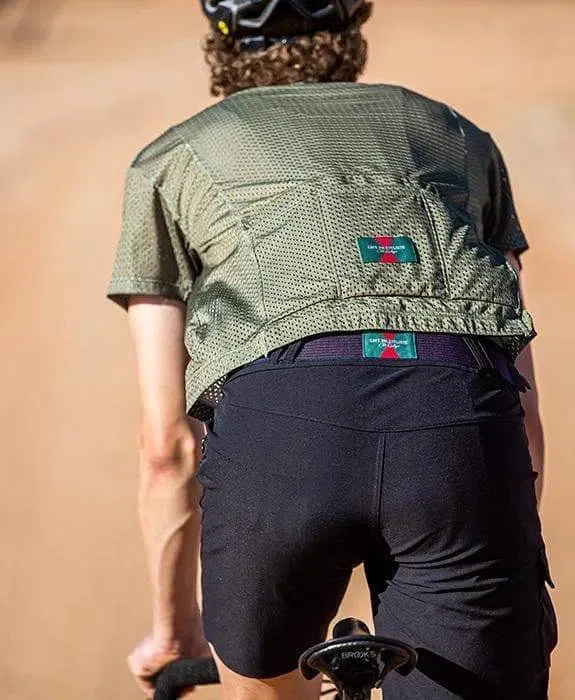 CAFE DU CYCLISTE  Virginie Gravel Shorts - Black