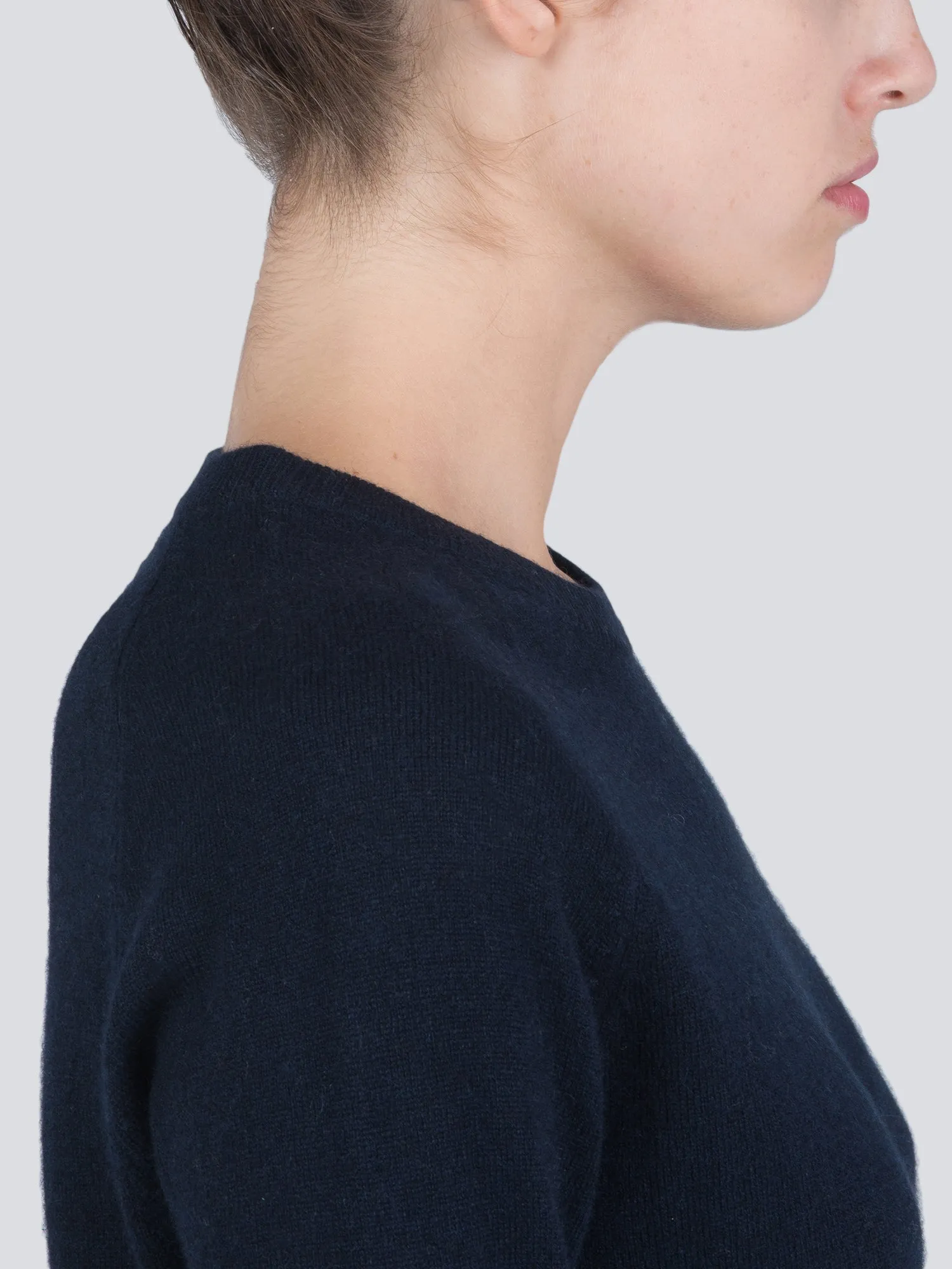 Classic Crew Neck Sweater_Dark Navy