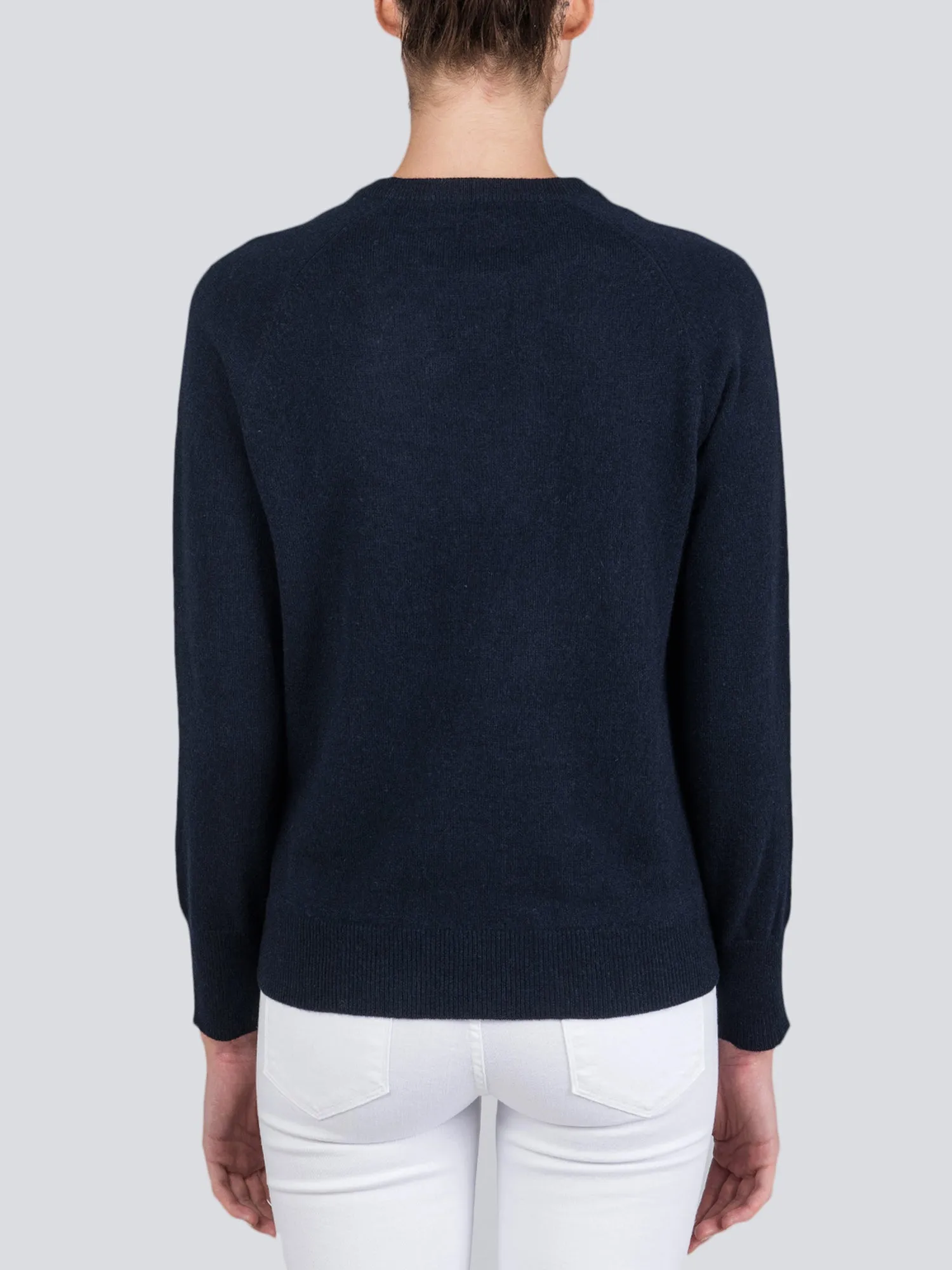 Classic Crew Neck Sweater_Dark Navy