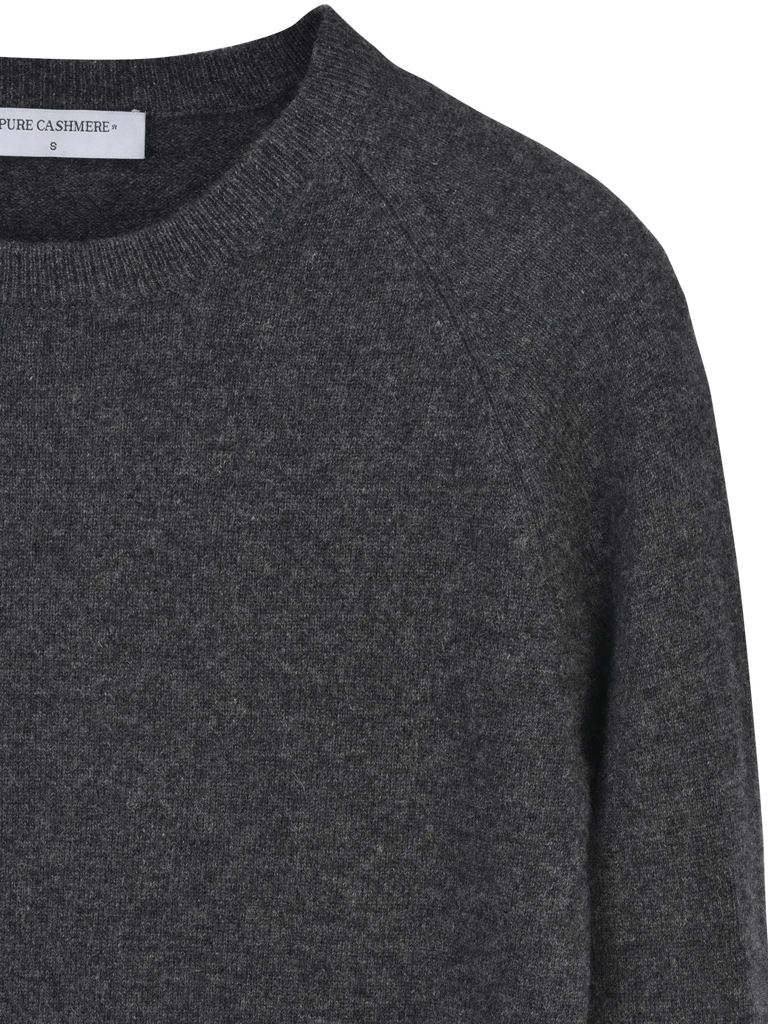 Classic Crew Neck Sweater_Graphite