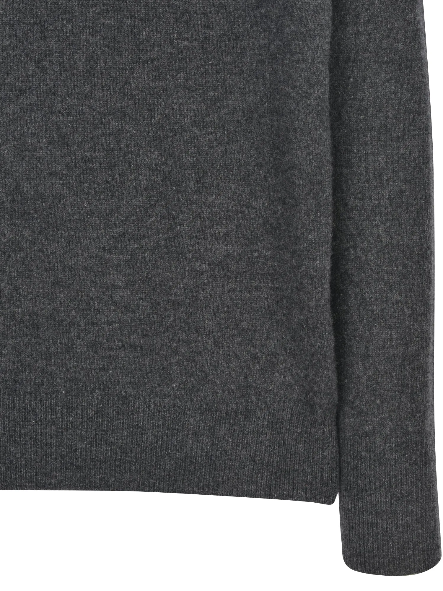 Classic Crew Neck Sweater_Graphite