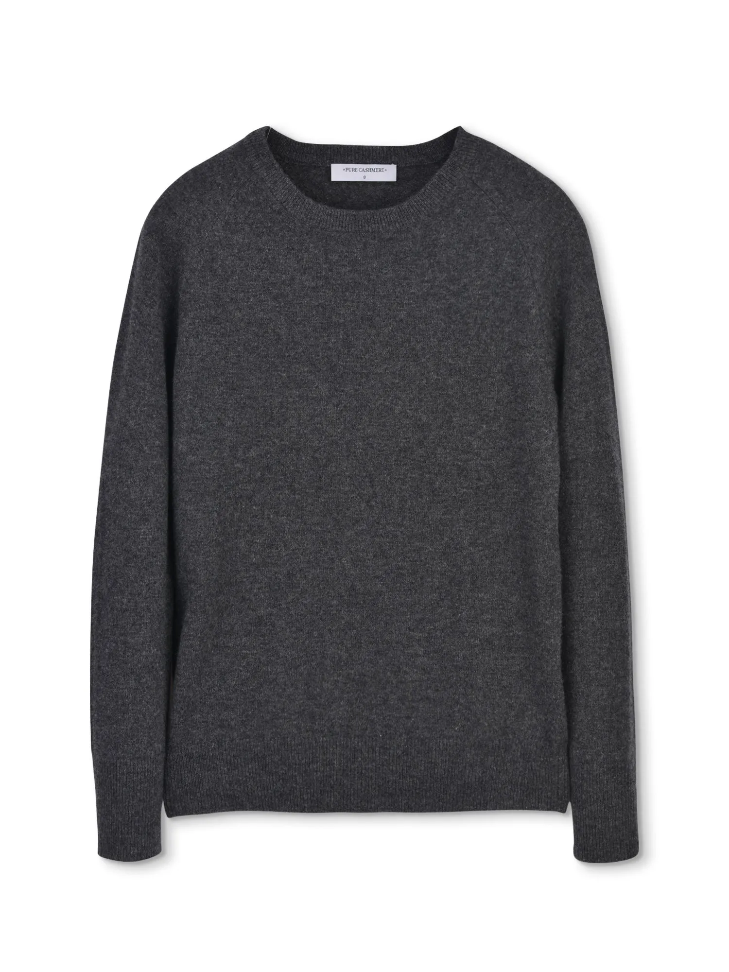 Classic Crew Neck Sweater_Graphite