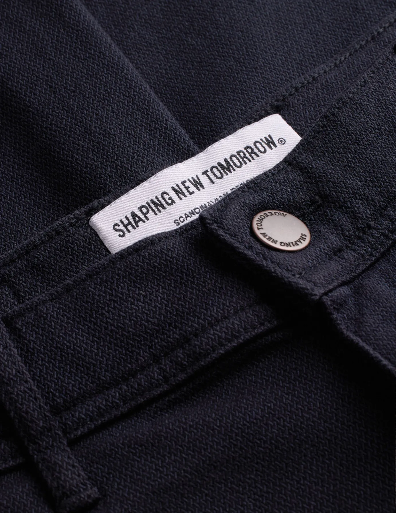 Classic Pants Slim Midnight Blue