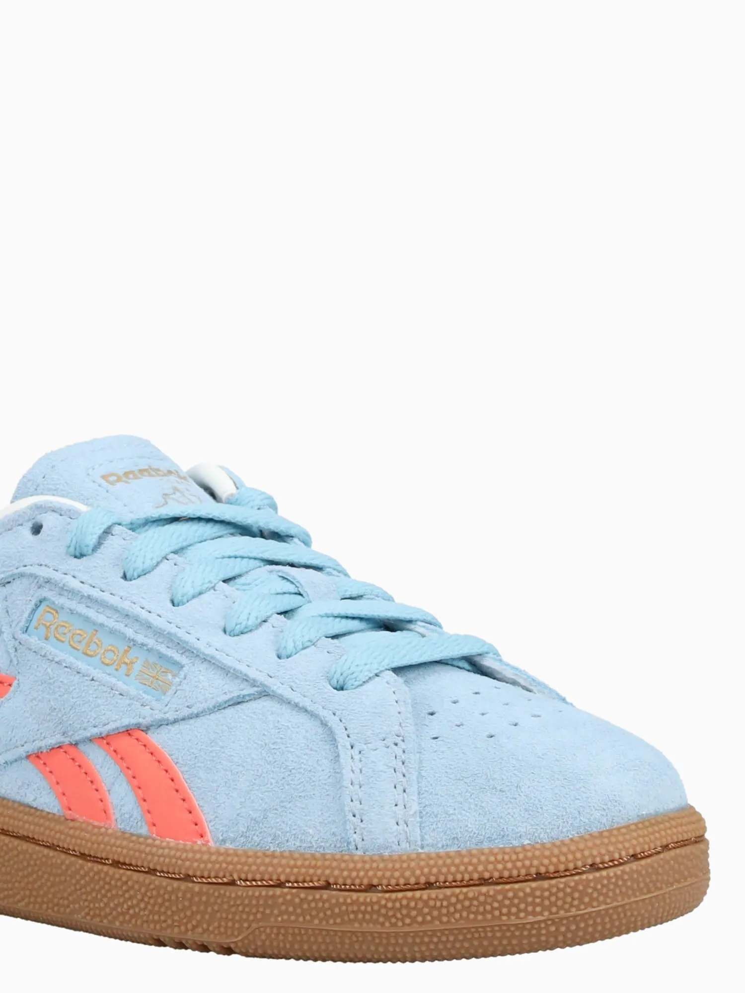 Club C Grounds Uk Softblue Coral suede