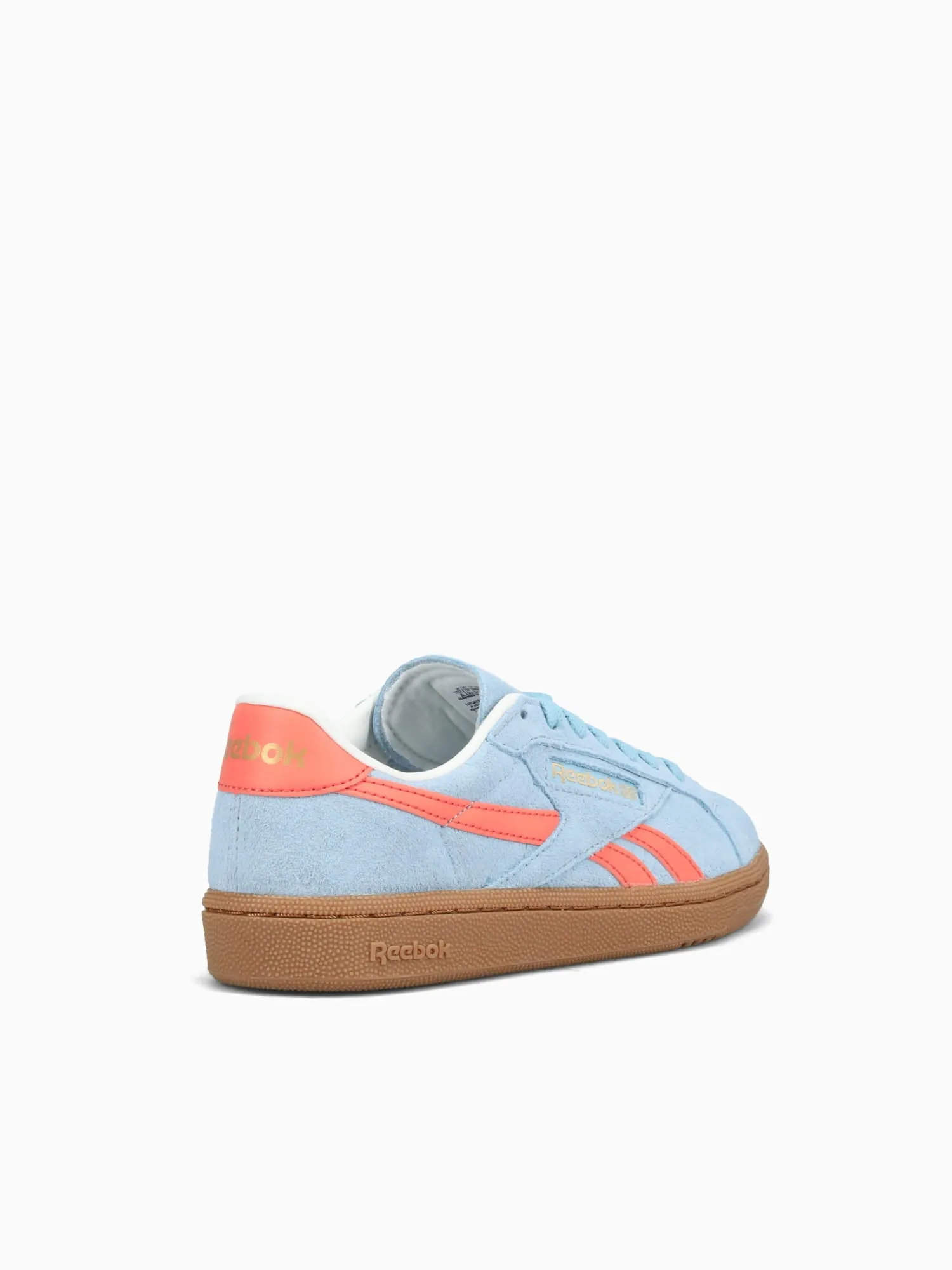 Club C Grounds Uk Softblue Coral suede