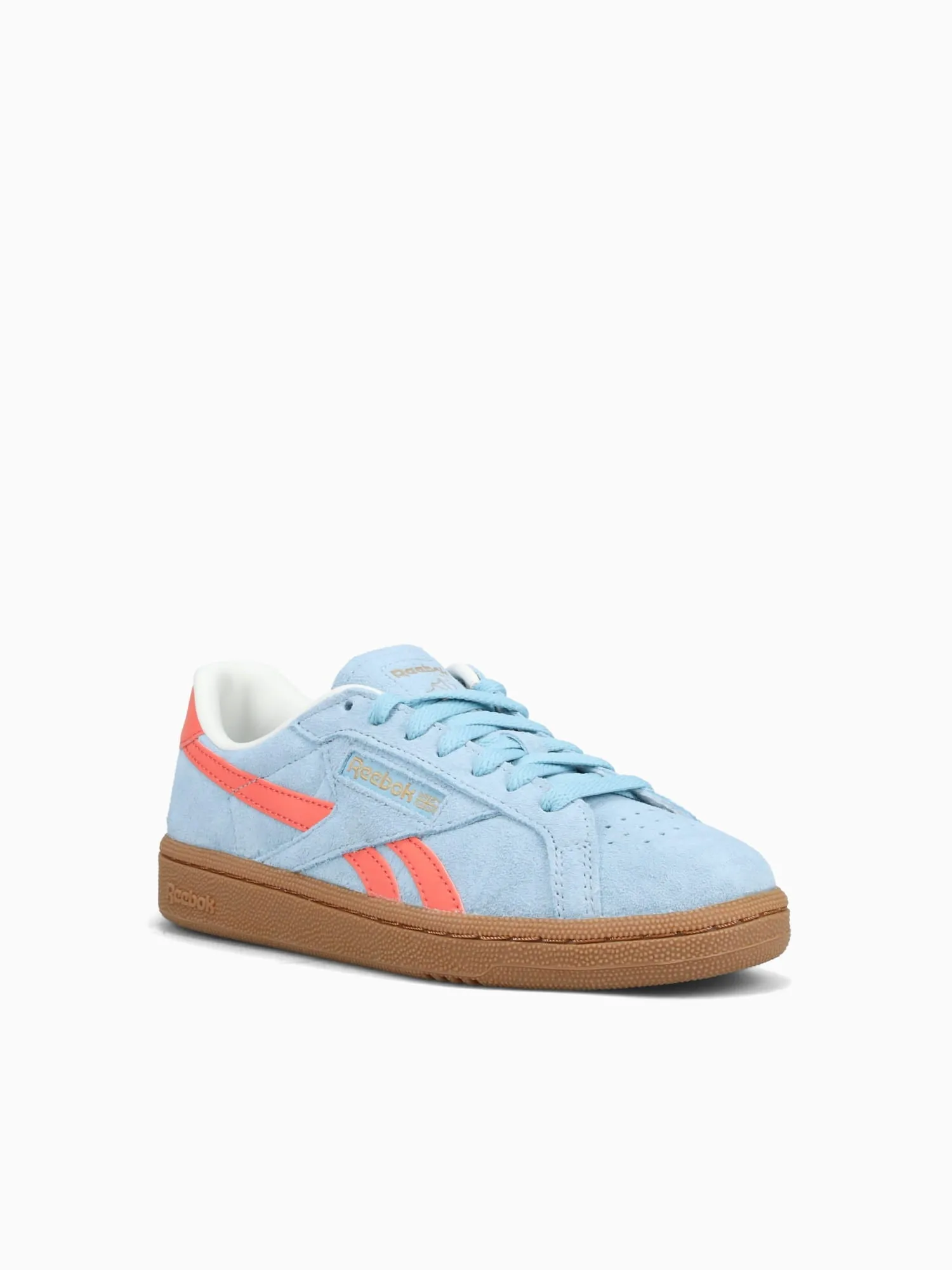 Club C Grounds Uk Softblue Coral suede