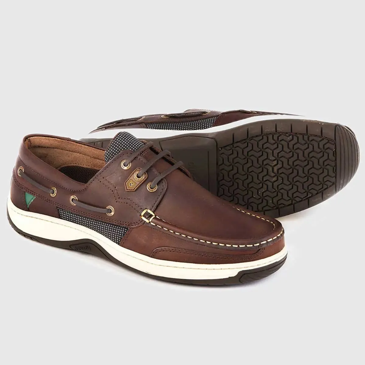 DUBARRY Men's Regatta Deck Shoes - Old Rum