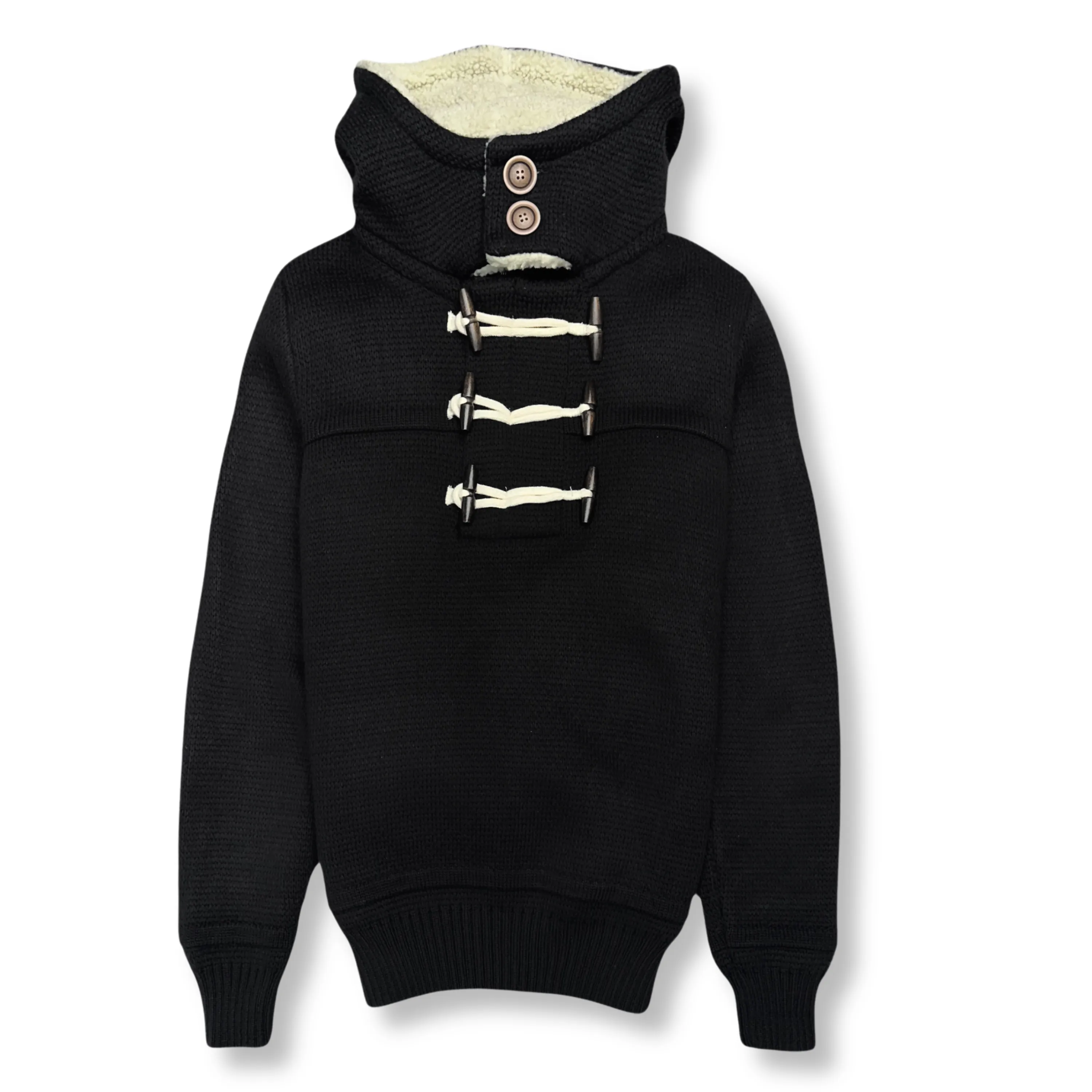 Durrell Toggle Knit Hoodie