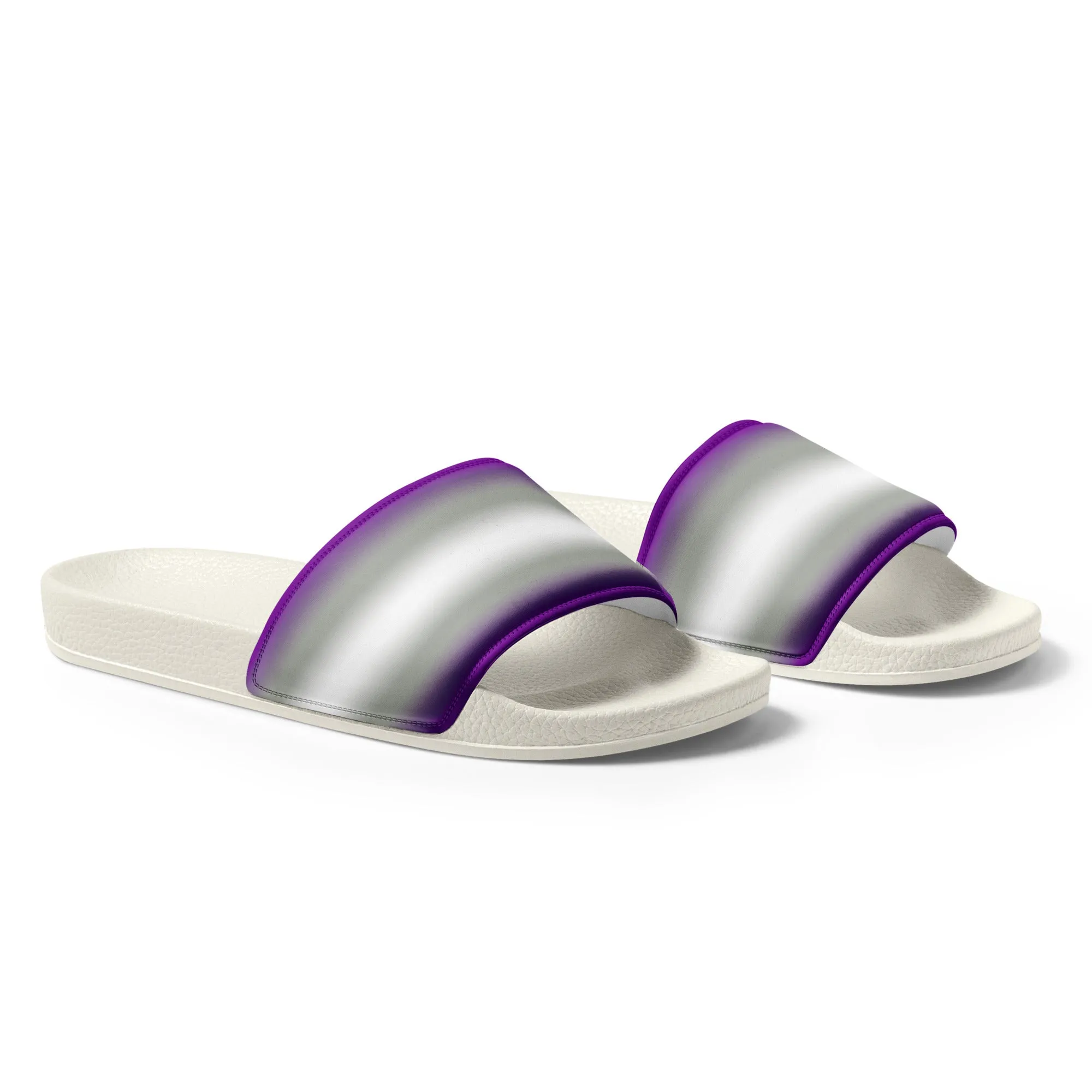 Greysexual Pride Womens Slides Sandals