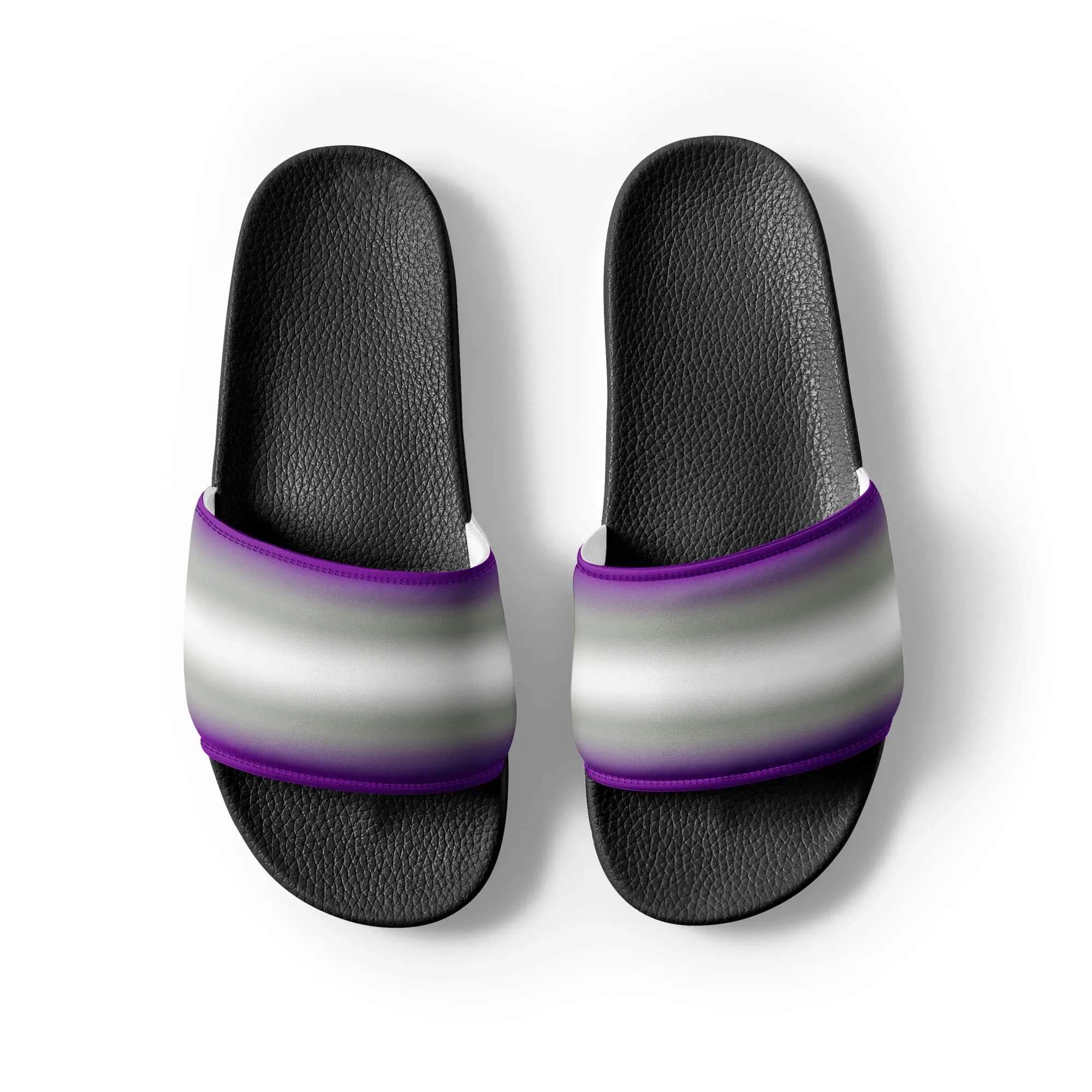 Greysexual Pride Womens Slides Sandals