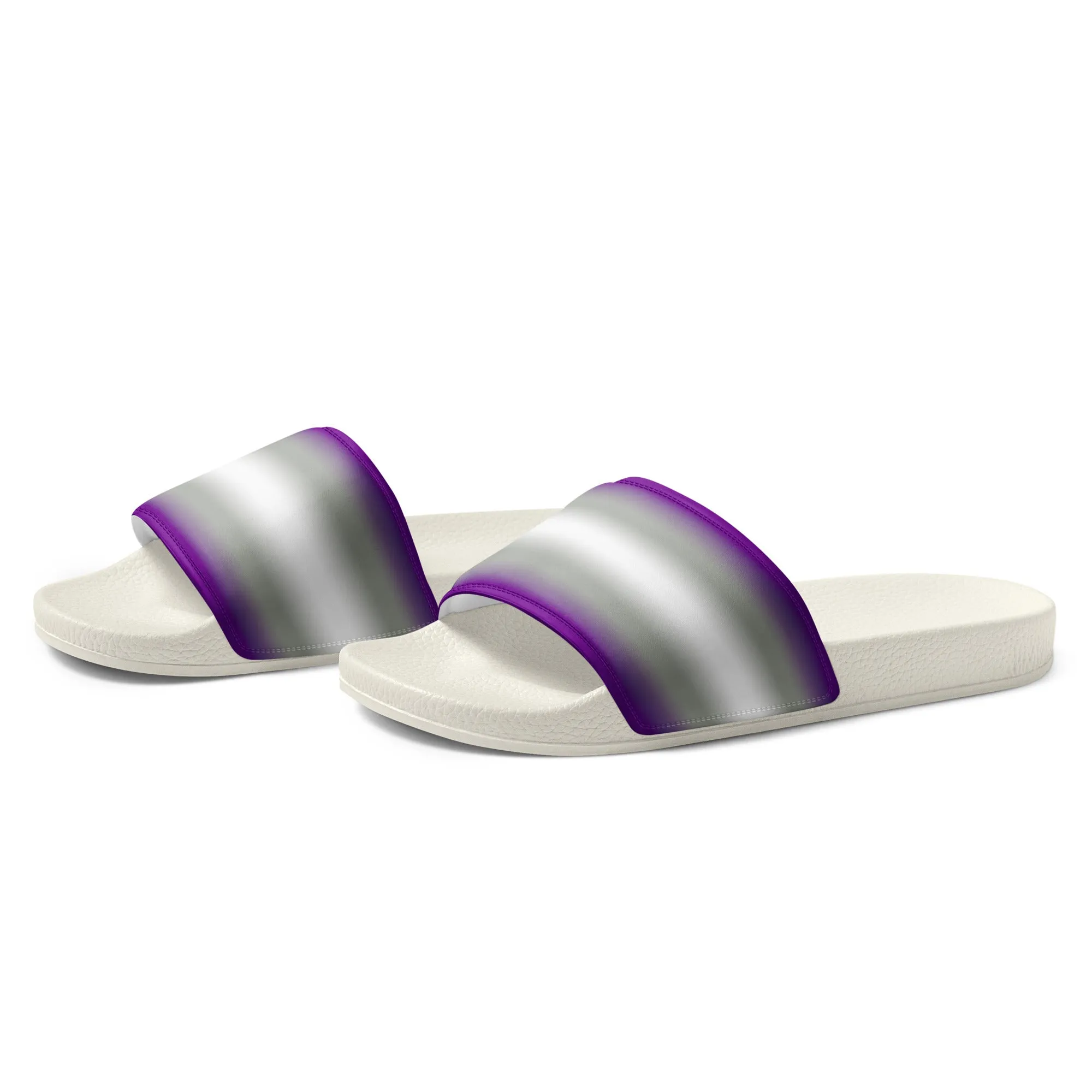 Greysexual Pride Womens Slides Sandals