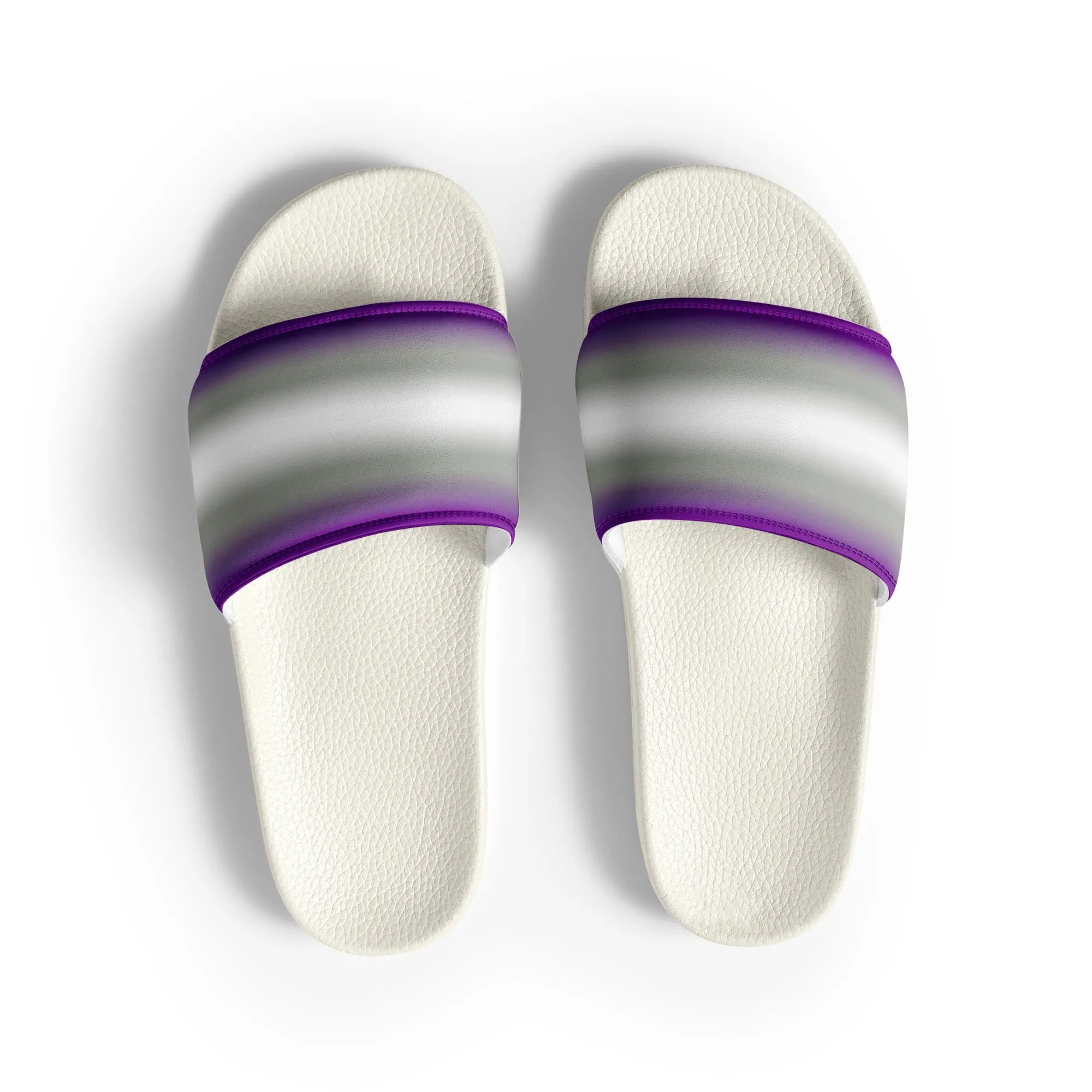 Greysexual Pride Womens Slides Sandals