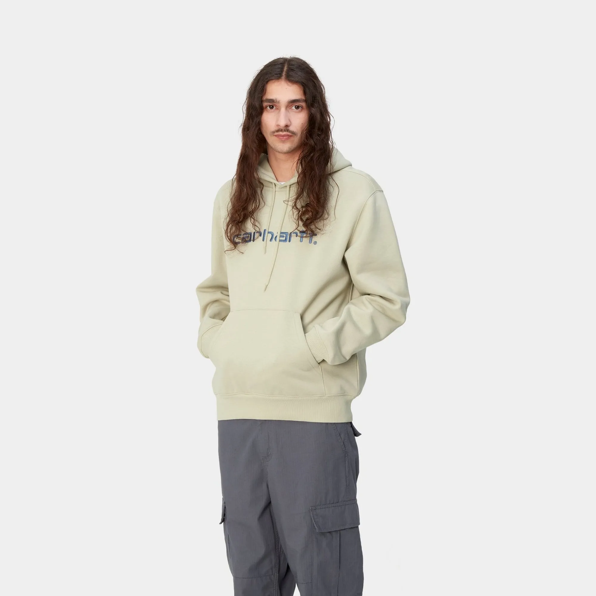 Hooded Carhartt Sweatshirt | Beryl / Sorrent