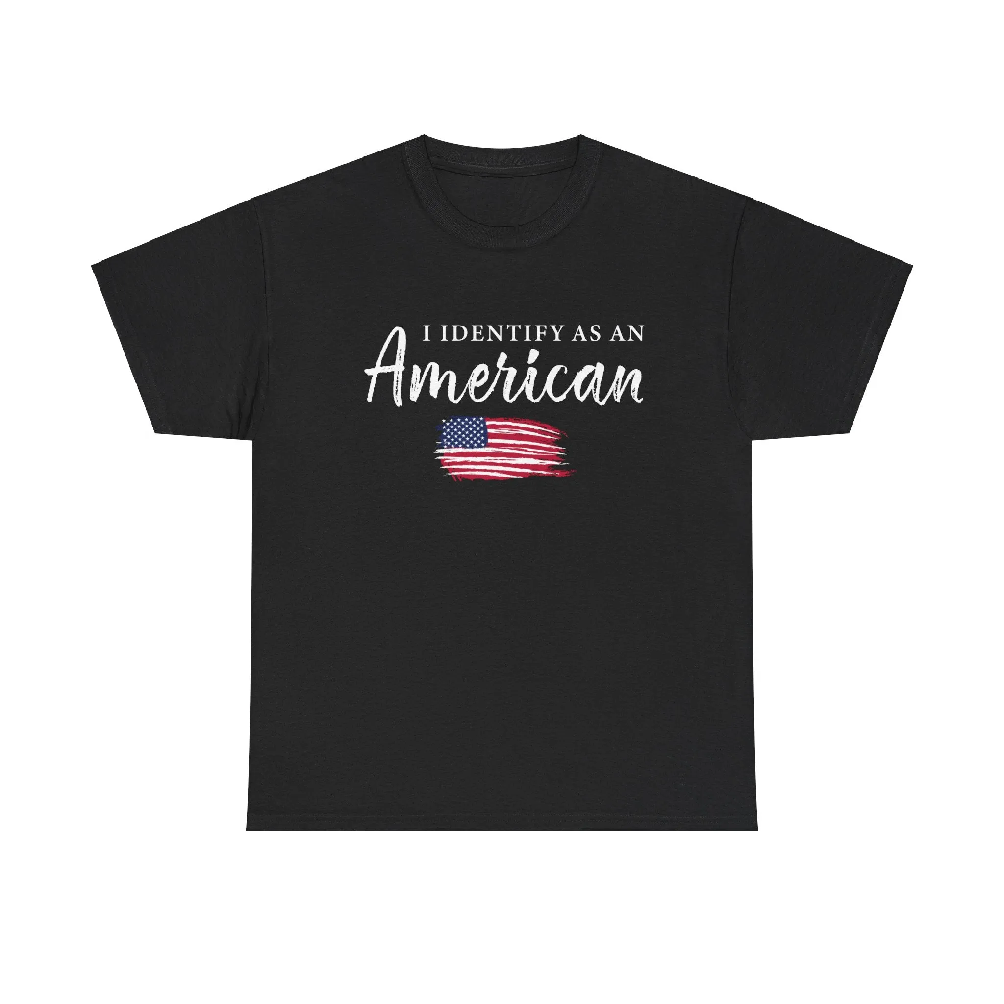 I Identify As An American Ladies T-Shirt