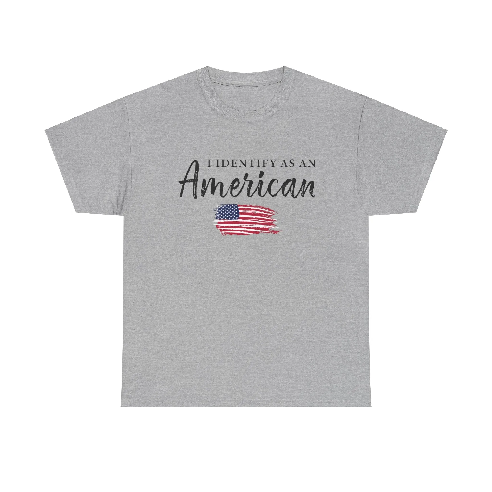 I Identify As An American Ladies T-Shirt