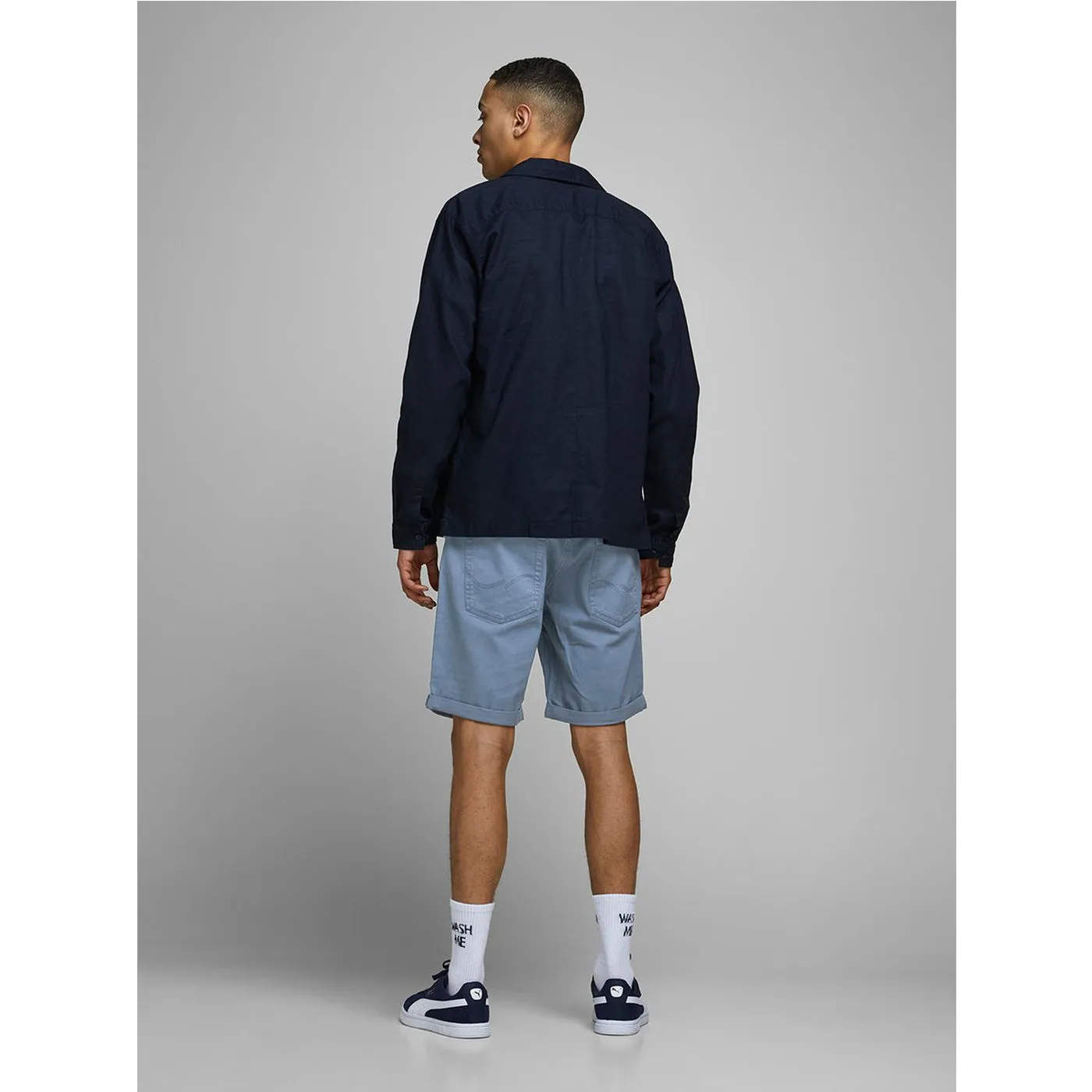 Jack & Jones Rick Light Blue Denim Shorts