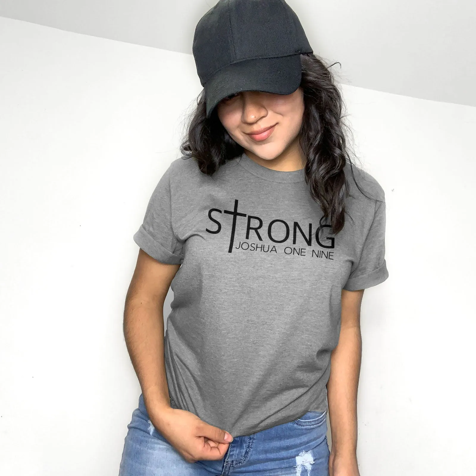 Joshua 1:9 Tee Shirts For Women - Christian Shirts for Women - Religious Tee Shirts