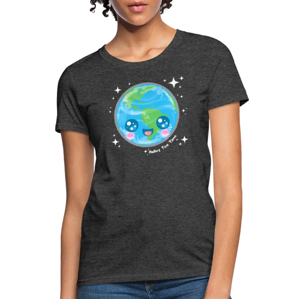 Kawaii Earth Women's T-Shirt