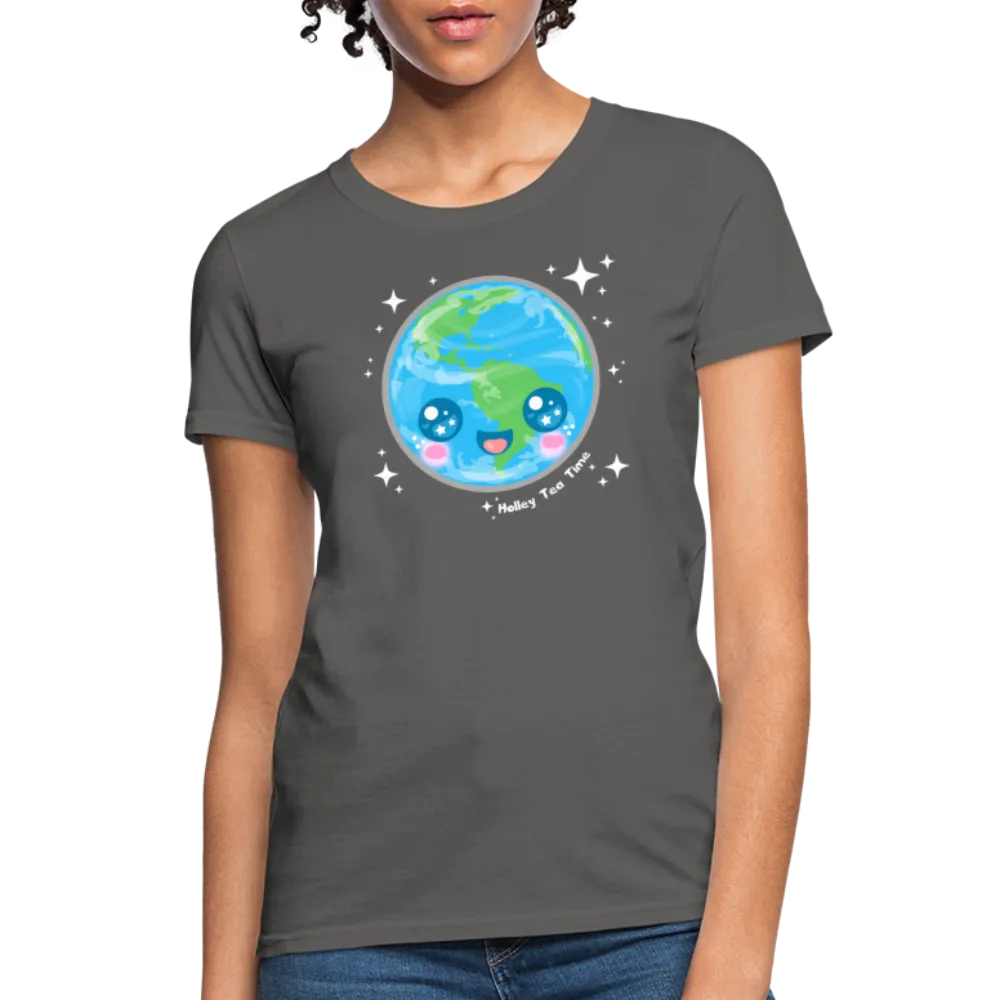 Kawaii Earth Women's T-Shirt