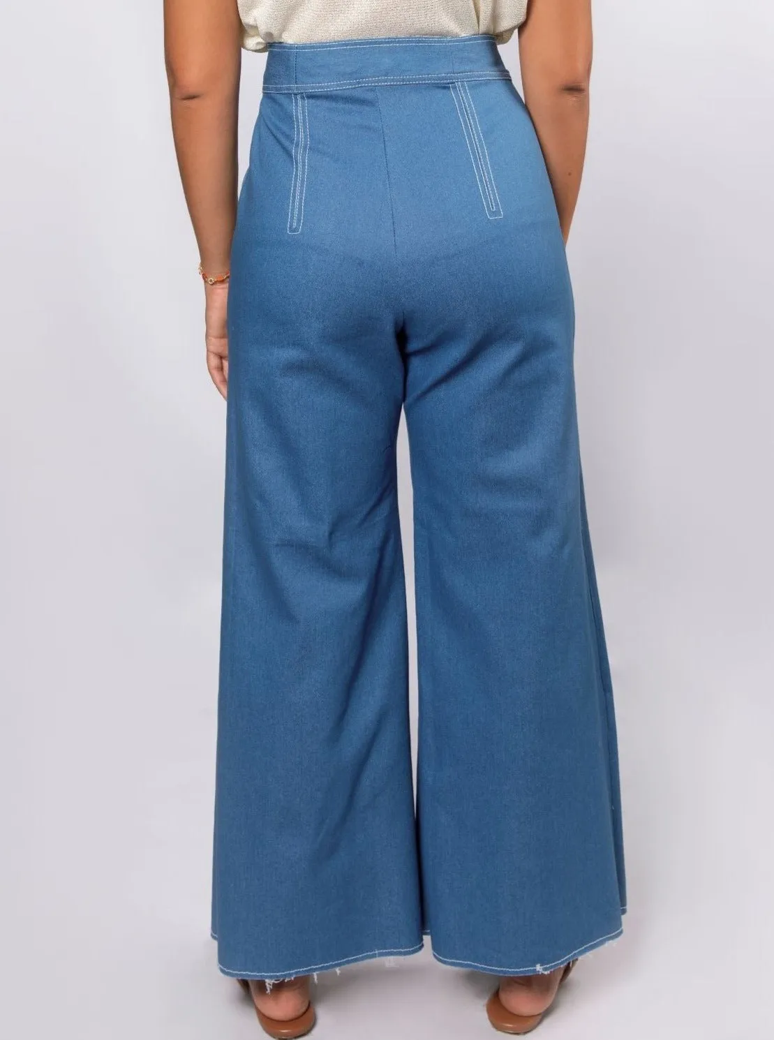 Keren Pants - Light Blue