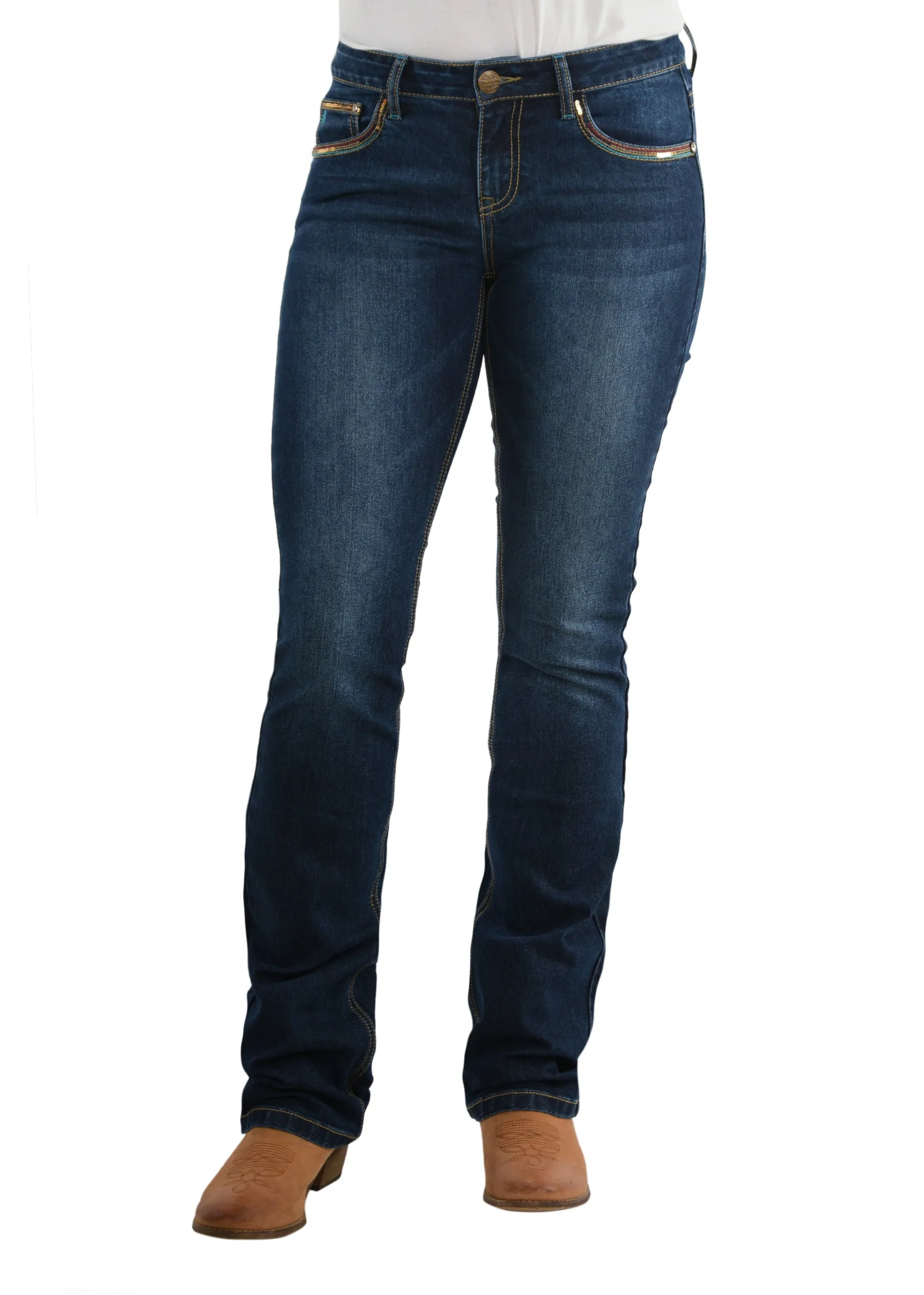 Ladies Pure Western Lucinda Bootcut Jean - 32" Leg - PCP2208421