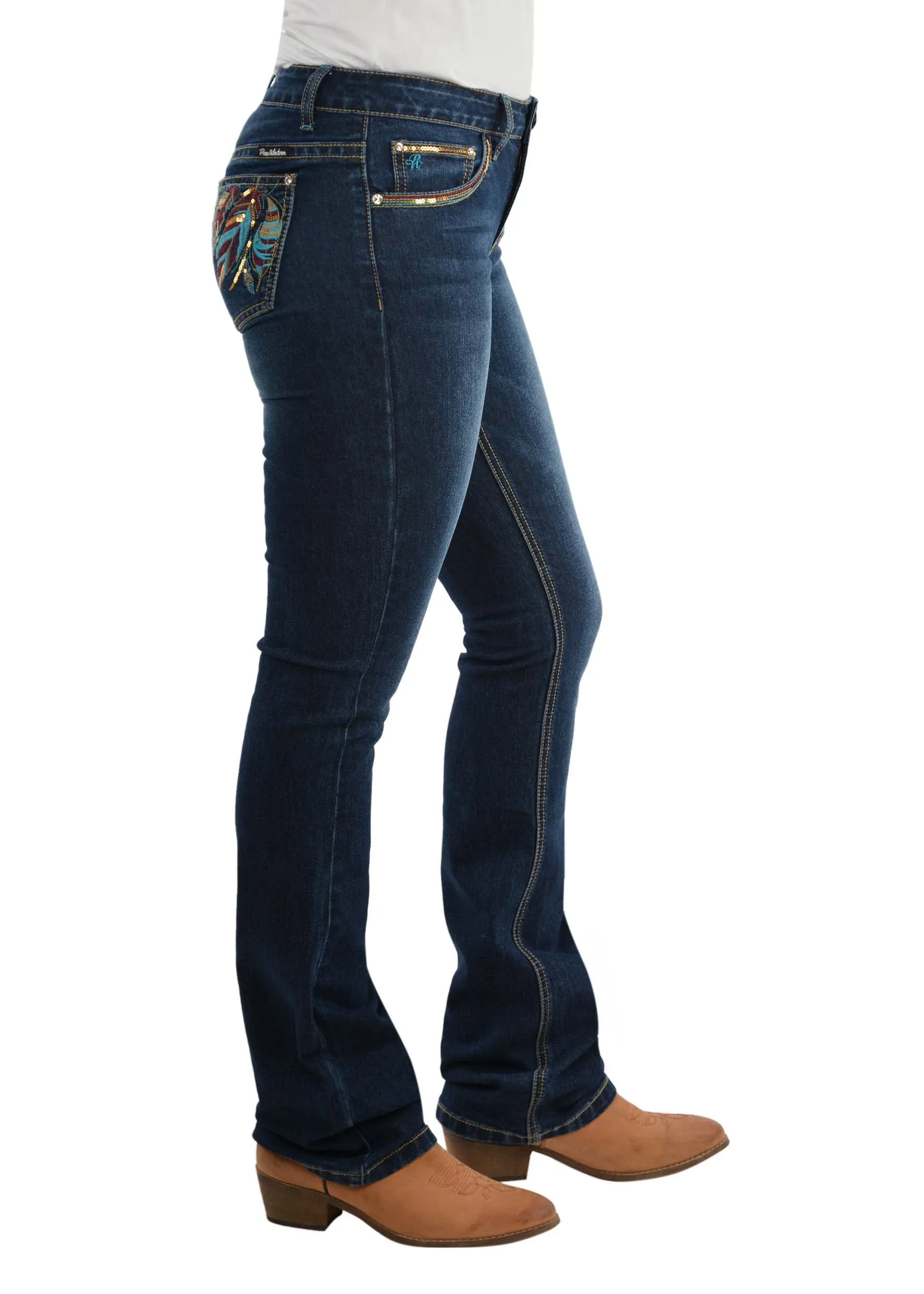 Ladies Pure Western Lucinda Bootcut Jean - 32" Leg - PCP2208421