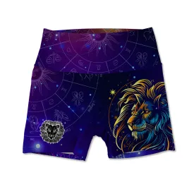 Leo Allover Print Women's Active Shorts