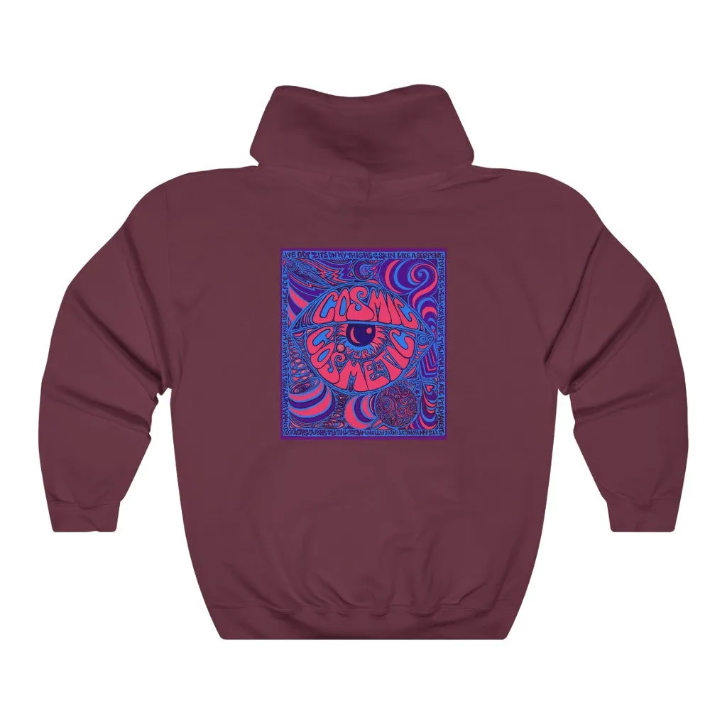 Limited Edition Cosmic Over Cosmetic Hooded Sweatshirt - Purple Neon