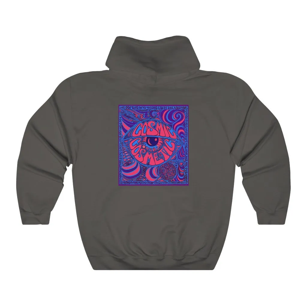 Limited Edition Cosmic Over Cosmetic Hooded Sweatshirt - Purple Neon