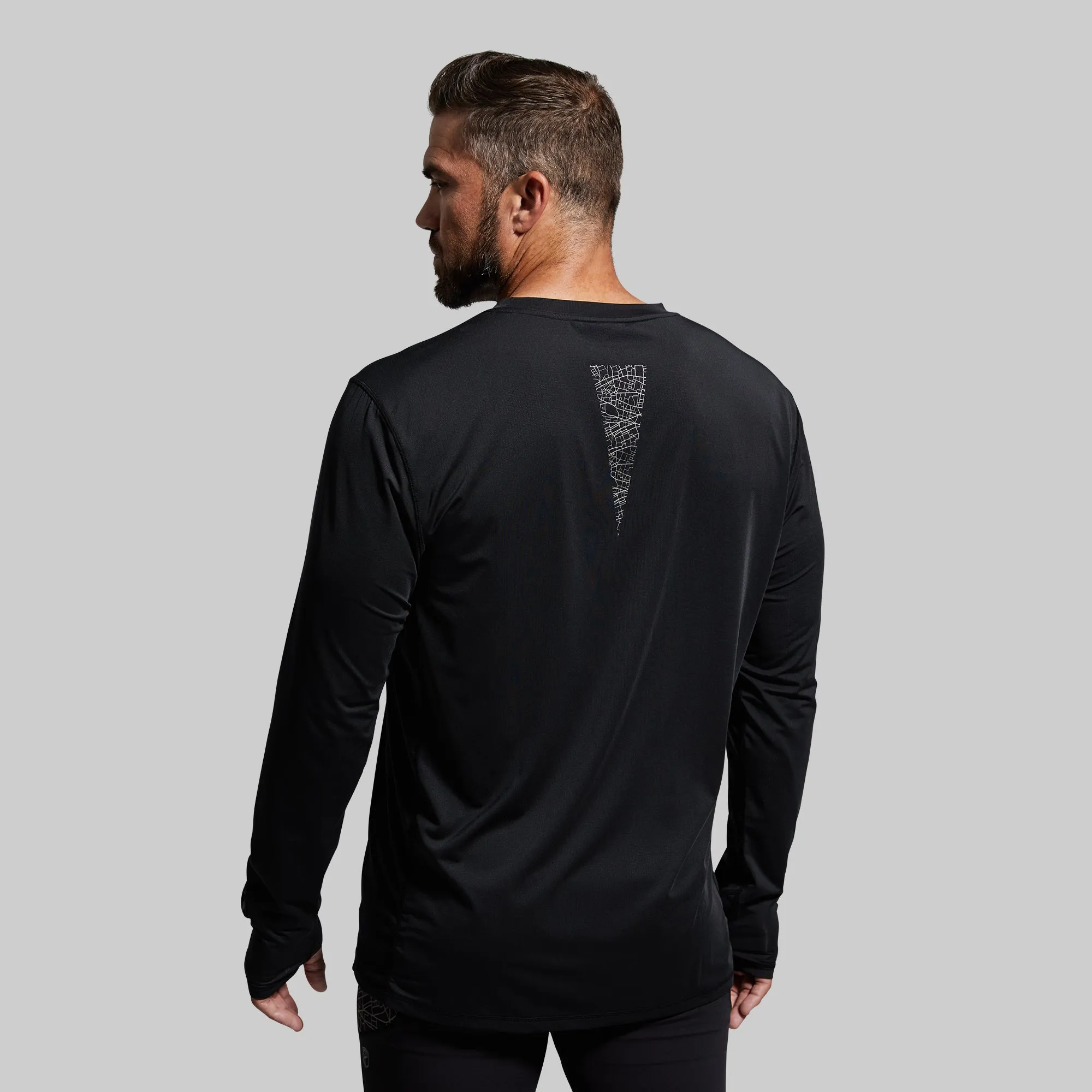 Men's Endurance Long Sleeve Shirt (Black)