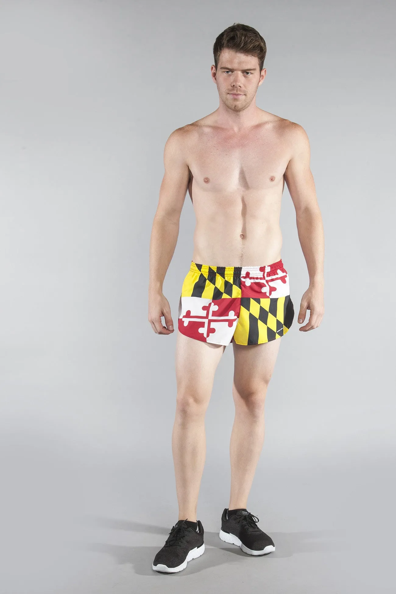 Men's Flag 1" Elite Split Shorts [M] - Maryland