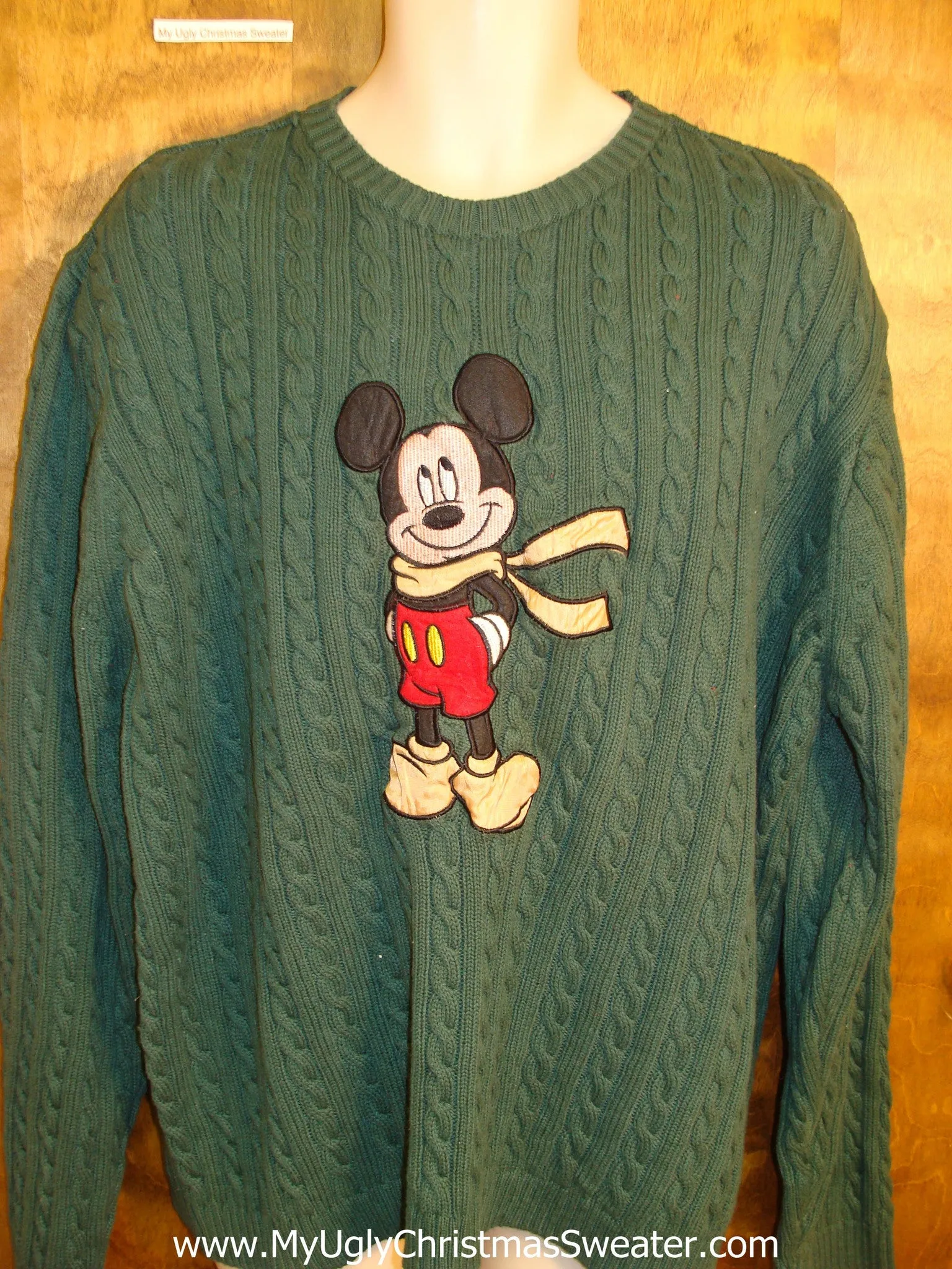 Mens Mickey Mouse Cute Funny Christmas Sweater