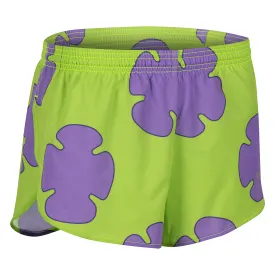 Men's Printed 1" Elite Split Shorts - Flower Power