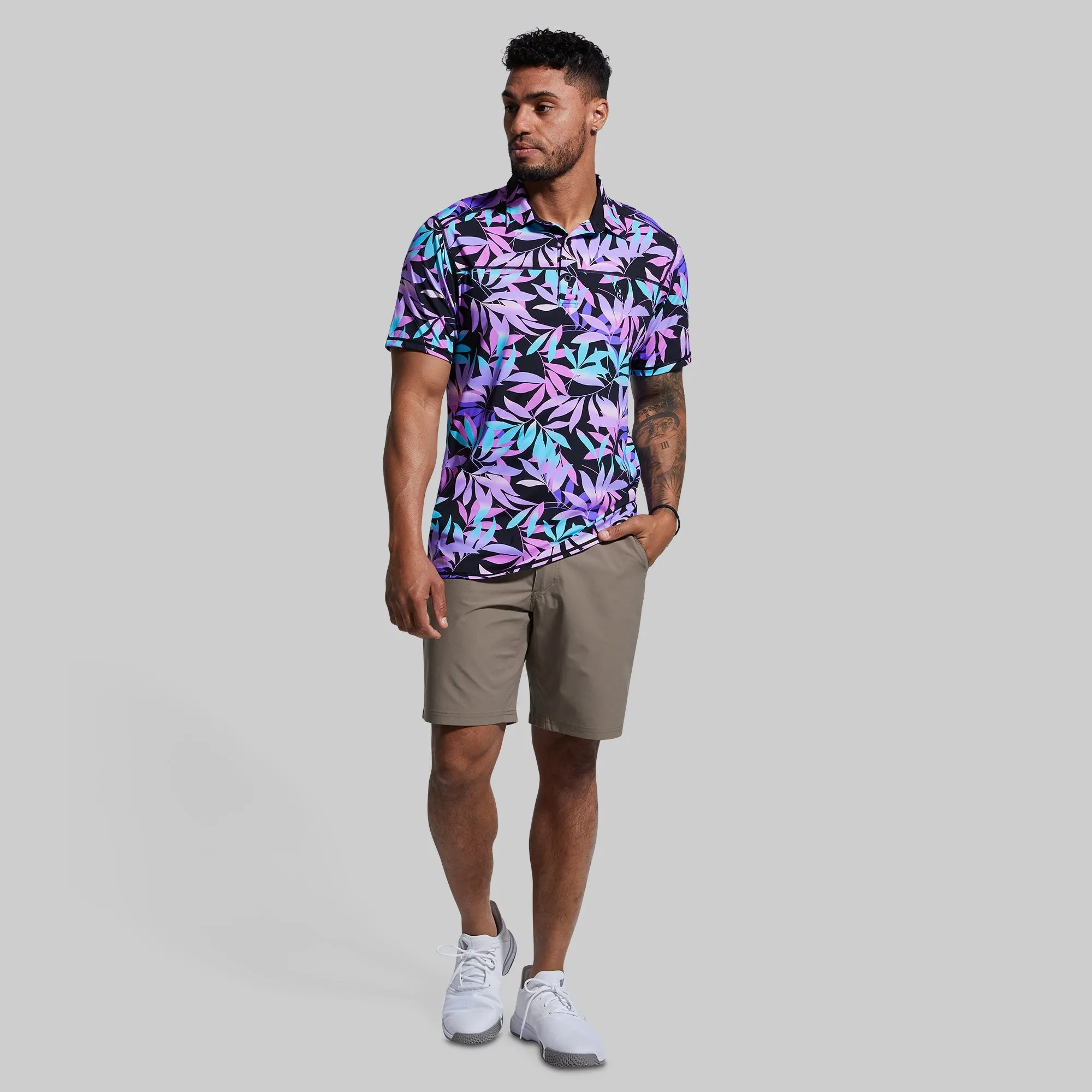 Men's Tek Polo (Ombre Palm)