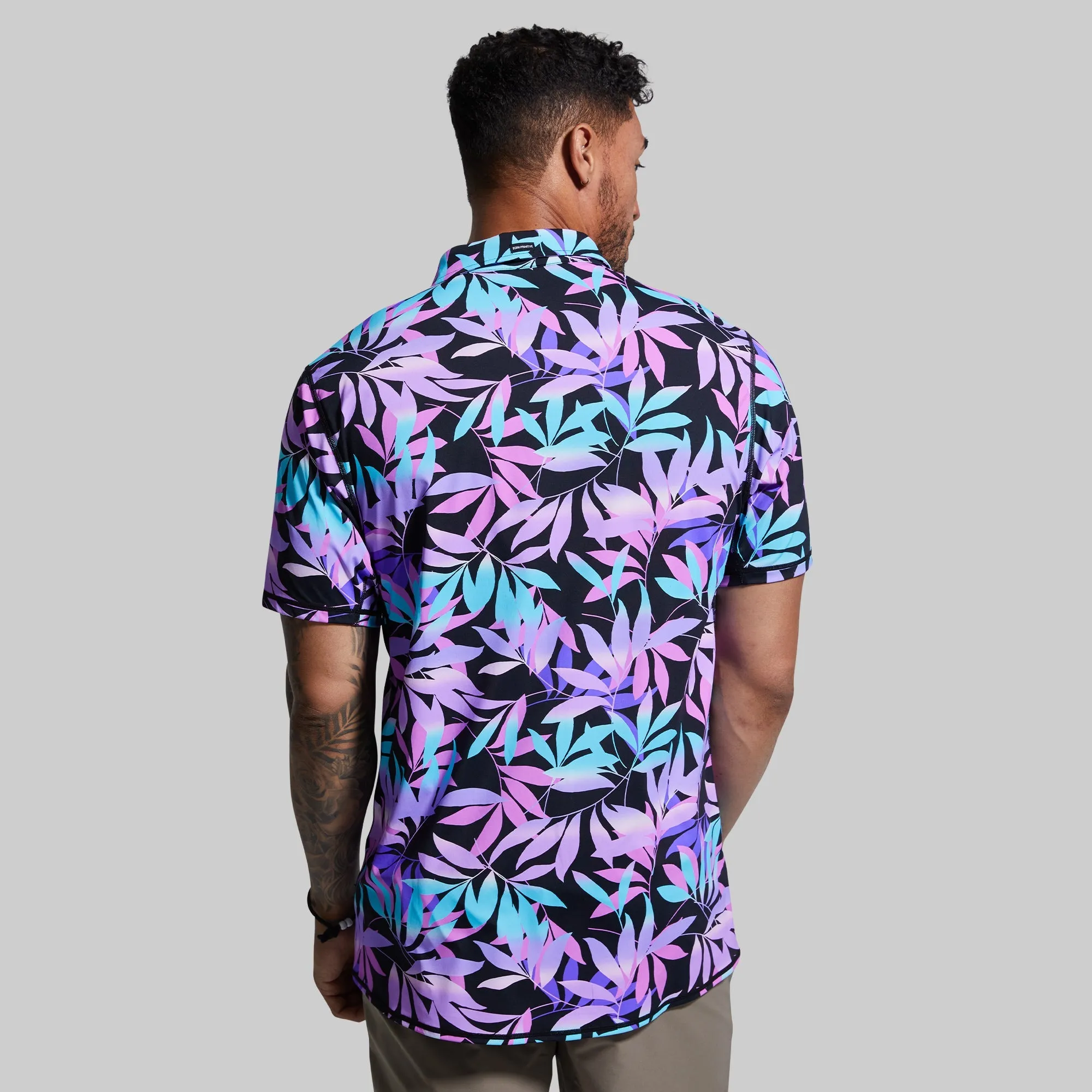 Men's Tek Polo (Ombre Palm)