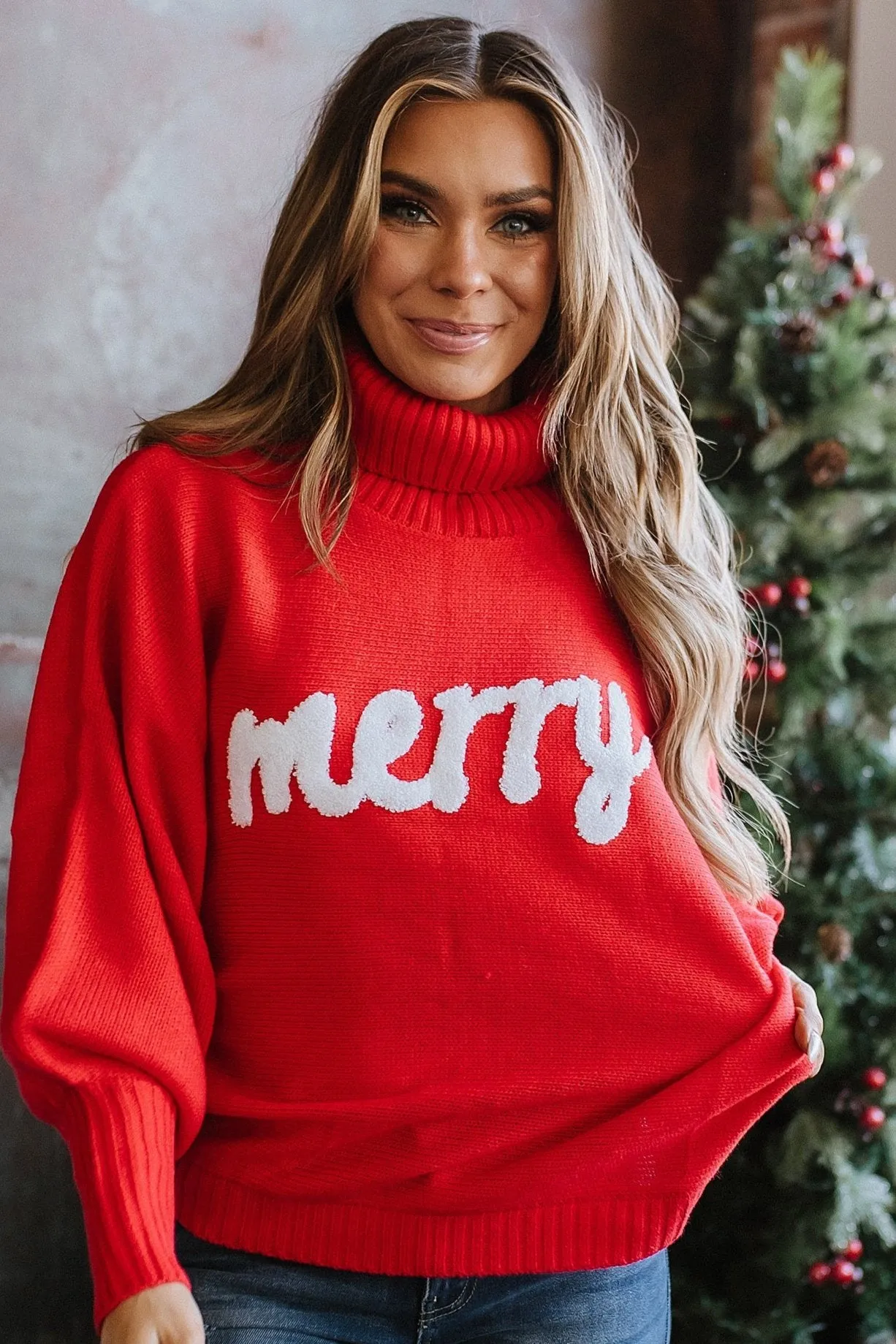 Merry Christmas Sweater | S-2XL