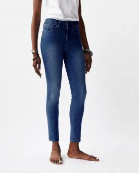 MIA DOLLY HYPER STRETCH DENIM LORENZ JEANS - DENIM