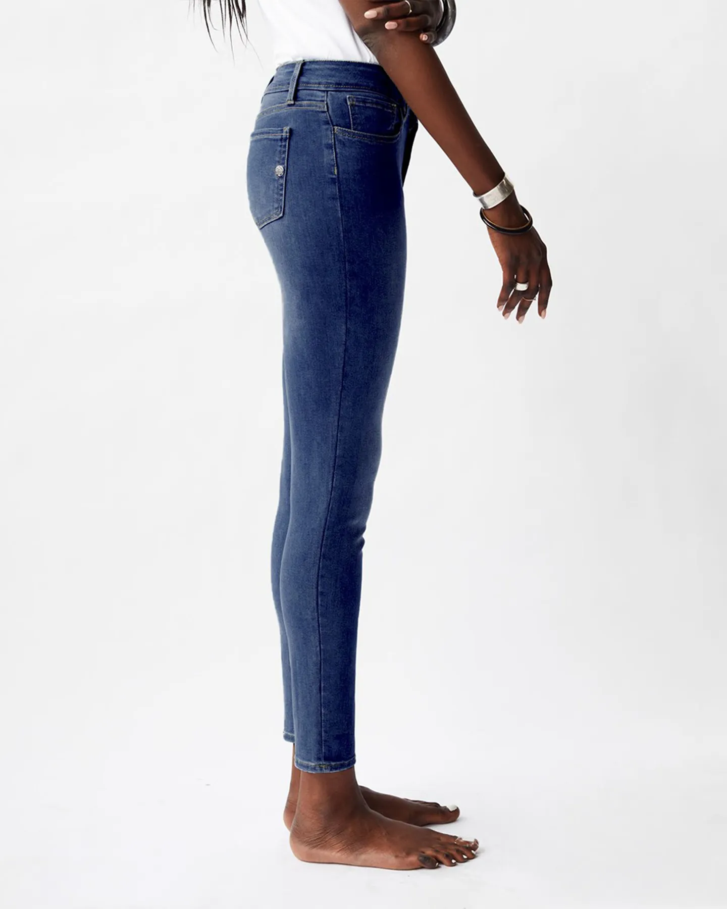 MIA DOLLY HYPER STRETCH DENIM LORENZ JEANS - DENIM