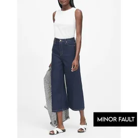 (Minor Fault) Rinse Wash Culotte Jeans