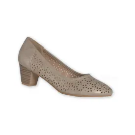 Perforated Pumps - Beige